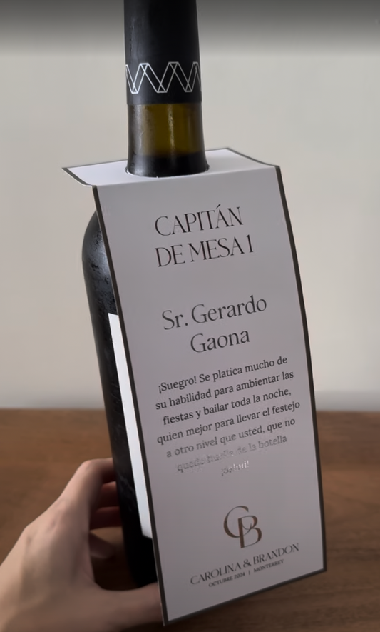 20 Tags de Capitanes de Mesa